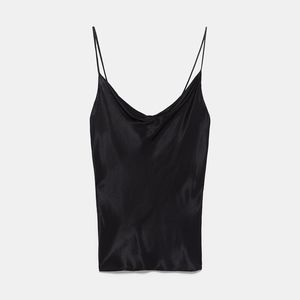 Zara // Lingerie Style Top